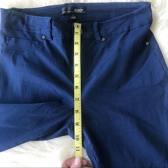 Bebop Navy Blue Slacks/Pants, Size 7 - Picture 7 of 9